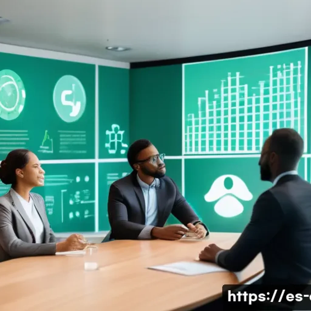 사회적 책임 경영 자격증 시험 준비 가이드 - **Prompt:** A diverse group of business professionals, including men and women of various ethnicitie...